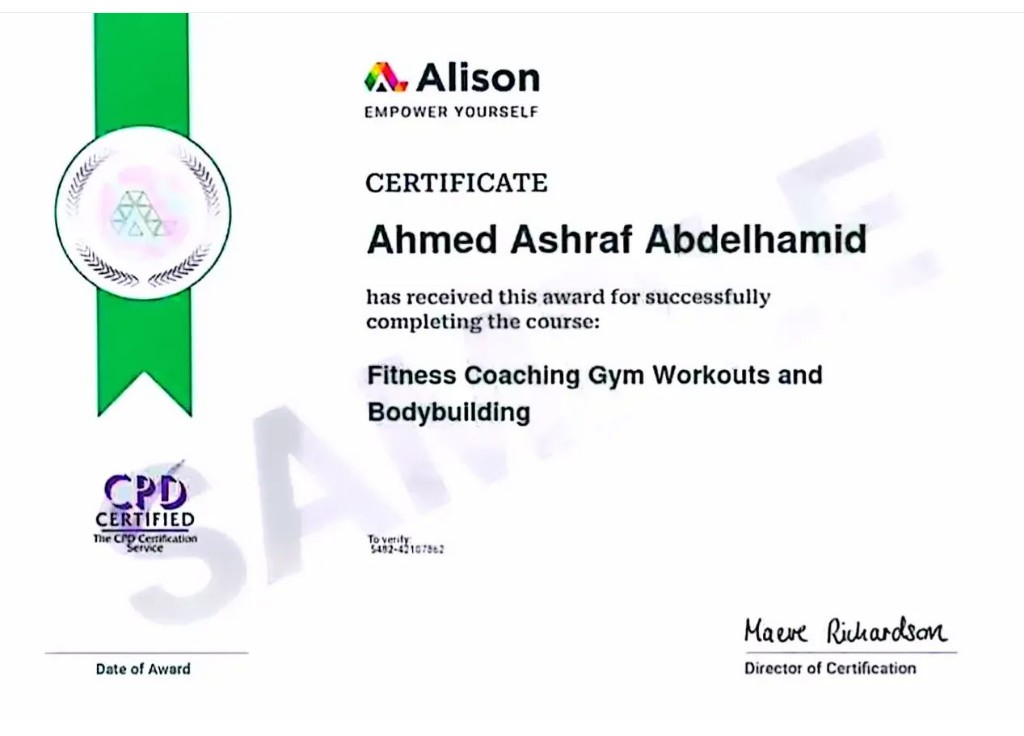 Diet And Nutrition Coaching Certificate