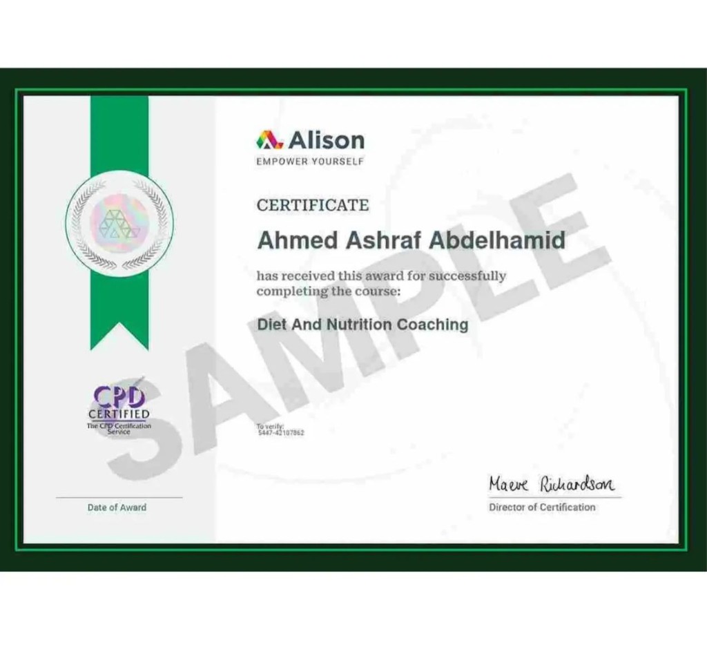 Fitness Coaching Certificate